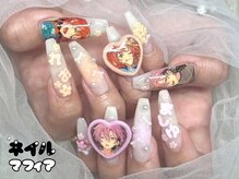 ロゴ/痛ネイル/キャラクターネイル/３Dパーツオーダーも＊