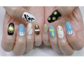 手描きアートネイル