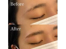 アコーズヘア トクシゲ(accord-s hair Tokushige)の雰囲気(ハリウッドブロウリフト)