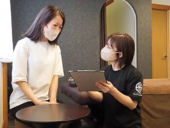 和サロン 佐賀本店/しっかりしたヒアリング♪