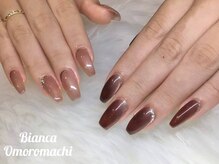 ビアンカ 沖縄おもろまち店(BIANCA)/マグネットネイル×色っぽ