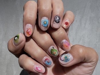 カラーズネイル エビス(Colors Nail Ebisu)/Art by FanFan