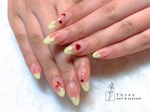 ネイルアンドまつげエクステ専門サロン スリー(THREE)/ハート&ぷっくり