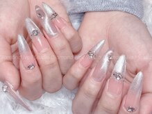 ダイアモンドネイルスタジオ 新宿店(Diamond Nail Studio)/チップ長さだし10本デザイン