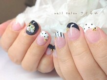 こなれ感◎モノトーンフレンチ