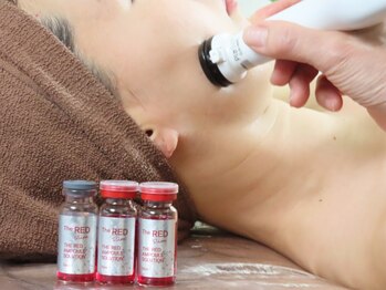 イチ(ICHI)の写真/【レッドショット×本格リンパ】のＷアプローチで気になるフェイスラインのもたつきを集中ケア！小顔見せ◎