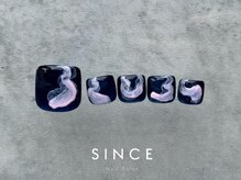 シンス(Since)/4月 foot monthly design