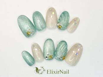 エリクサーネイル 池袋(Elixir Nail)/定額a シンプル/クーポン使用