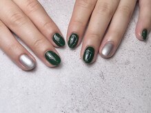 マニ ネイル ケア 京都店(mani nail CARE)/ミラーアート