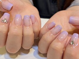 パープルグラデーション