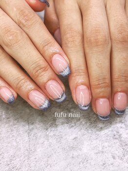 フフネイル(fufu nail)/マグネットフレンチ