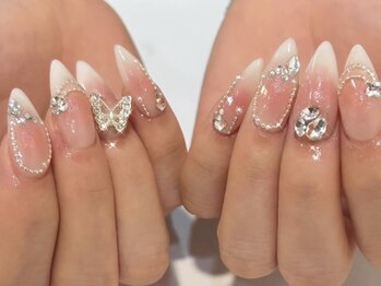 アイネイルズ 四条河原町店(I-nails)の写真/長さだしもお任せ!10本長さ出しワンカラーorラメグラ11500円/スカルプ180分つけ放題18000円☆[河原町/定額]