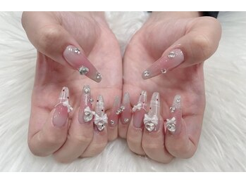 キアラネイルサロン/持ち込みデザイン長さだし