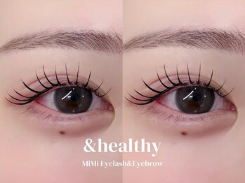 ミミ(MiMi)の写真/【最先端★アンドヘルシー】姪浜エリアでは希少な施術で大高評!眉もまつ毛も理想的な黄金比目元へ◎