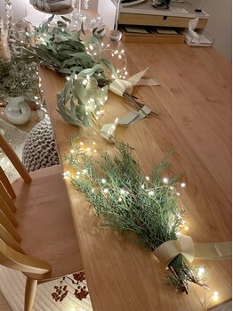 リアン ラッシュリフト(Lien LASHLIFT)/外が暗くなると室内の雰囲気も♪