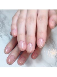 補強するためのジェルネイル♪
