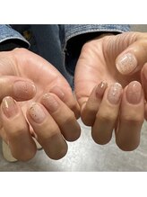 苑琳爪工(erin nail)/ニュアンスリボンネイル