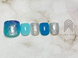 ブルーラグーンネイル★
