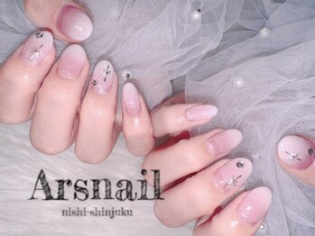 アルスネイル(Ars nail)/いちごミルクネイル