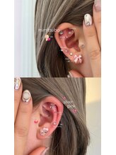 アイミー(Aimee)/耳ツボジュエリー/束感エクステ