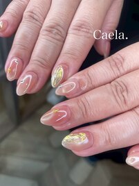 うるうるニュアンスネイル