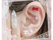 健康美容に耳ツボジュエリー！パーツ豊富！当日予約￥2000♪