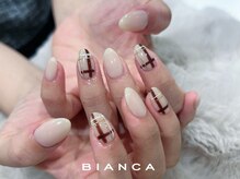 ビアンカ キュポ・ラ川口店(Bianca)/チェックネイル￥6300～