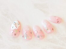 ブレスネイル(brace Nail)/立体雪だるま！