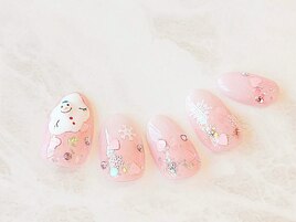 立体雪だるま！