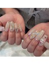 埋め尽くしネイル