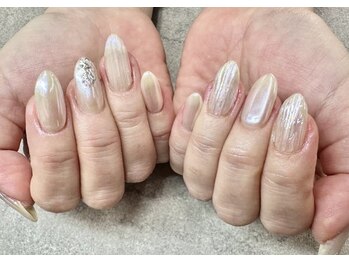 ネイルサロンファストネイルプラス 新宿店(FAST NAIL PLUS)/2024冬ネイル【バカラネイル】