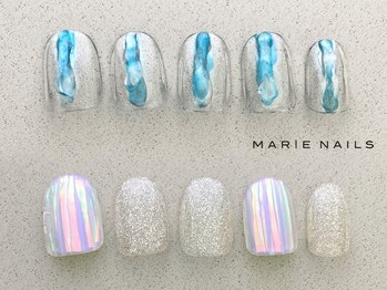 マリーネイルズ 横浜店(MARIE NAILS)の写真/★初回オフ無料！オフ代込みのデザインはリーズナブル＆ハイセンス！１week保証もついているので安心です♪