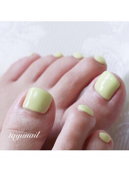 たゆ ネイル(たゆnail)/パラジェルフット☆