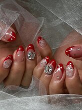 ステラネイル(Stella nail)/レースフレンチネイル