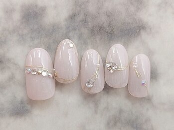 ビーツリー 三軒茶屋店(B+TREE produce by INFINEEZ)/ビジューネイル♪