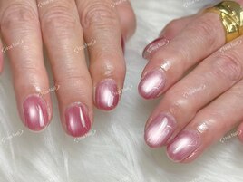 水光マグネット　ピンク4990