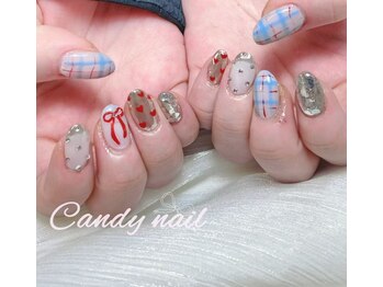 キャンディーネイル(candy nail)の写真/【持ち込みデザイン】人気のワンホン・韓国ネイルも対応OK★自分だけのオリジナルネイルでモテ度UP♪