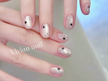 ヴィヴィアン(Vivian)の写真/高品質×低価格がウリのVivian nail salon♪ミラー/マグネット/ニュアンスなど種類豊富にご用意あり◎