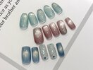 定額マグネット2本アート