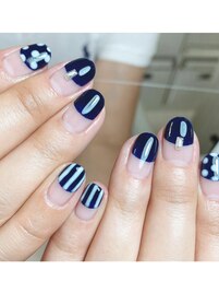 ドットネイビー￥11550(税込)