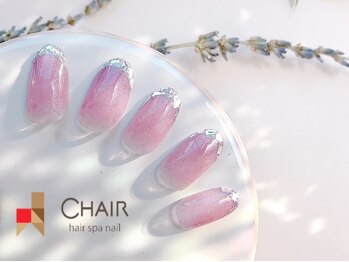 チェアー 吉祥寺(CHAIR)の写真/大人女子にお勧め!トレンドのガラスフレンチやシンプルネイルは【CHAIR hair spa nail】にお任せ！