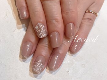 アクイユ 銀座店(ACCUEIL)/ツイードネイル