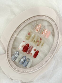 マウナ ケア 難波店(MaunaKea)/春ネイル定額コース★7600円