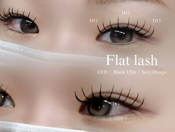 トータルビューティー ララ(Total Beauty RARA)/LEDフラットラッシュ120本6540円