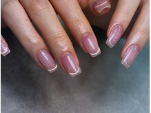 nail salon onyu 【11月7日NEWOPEN（予定）】の雰囲気（【繊細な光を爪先に。大人上品なマグネットフレンチ】）