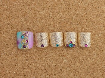 ネイルサロン ブランロール 白金店(Nail Salon Blanl'or)/FOOT ☆Arabian Nights☆