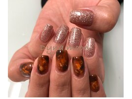 ちぐはぐネイル☆パラジェル使用