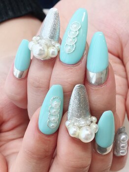 ヨロ(YOLO)/ティファニーブルー/パール/春夏