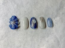 エンジェリック カラーズ(Angelic colors)/ぷっくりフラワーネイル☆