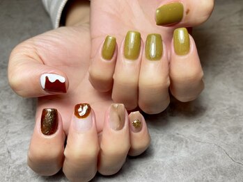 イデアル(ideal)/ジェルデザインフリー5本アート